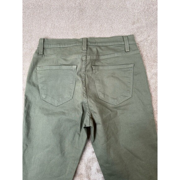 fashion nova womens olive green jeans size 13,medium Strech Medium Waist - Picture 16 of 16